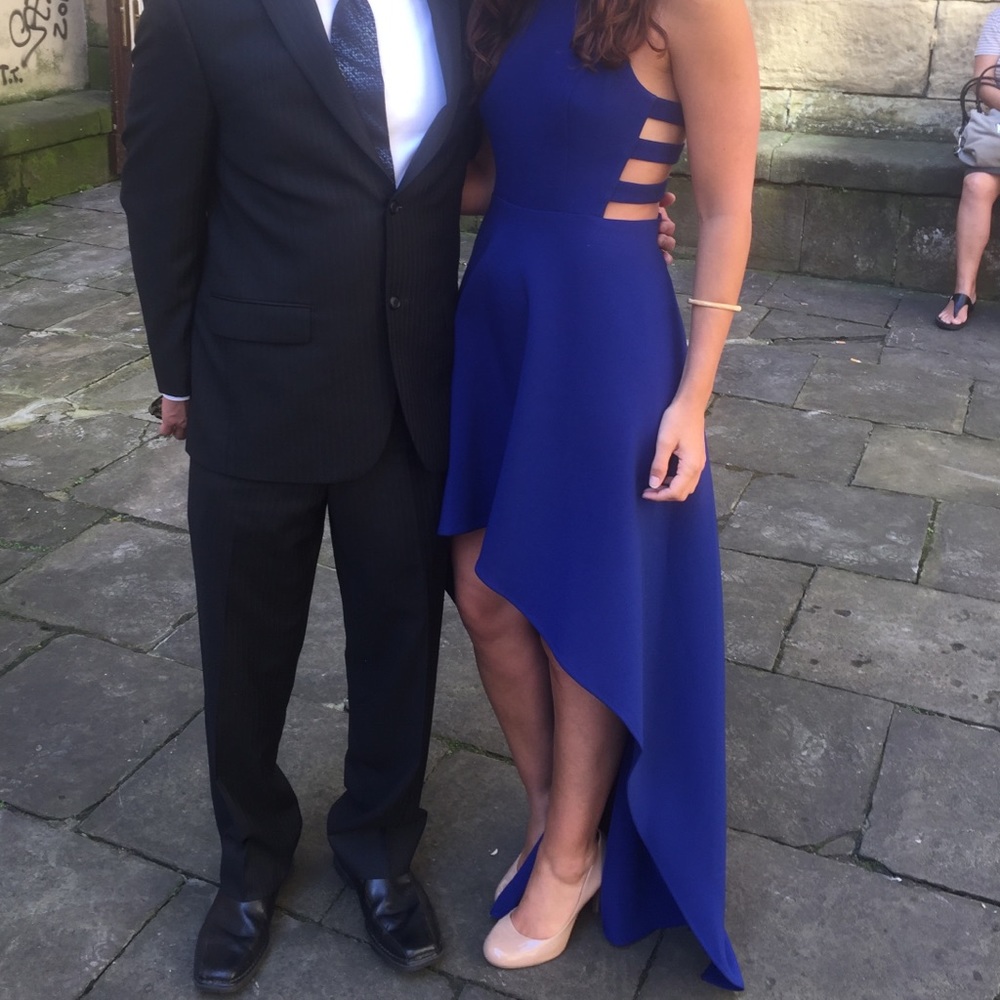 BCBGMAXAZRIA Rosalyn Royal Blue Gown